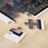 Gezicht van Jezus Agrainofmustardseed.com Legpuzzel (Zijkant)