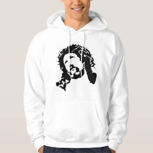 Gezicht van Jezus Sweatshirt (Voorkant)