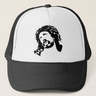 Gezicht van Jezus Trucker Pet