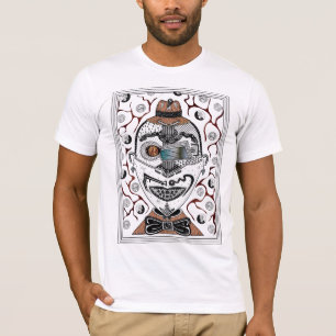 Gezicht van munten t-shirt