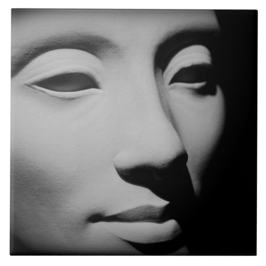 Gezicht van Nefertiti EC22-14 Tegeltje (Voorkant)