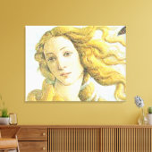 Gezicht van Venus Canvas Afdruk (Insitu (Woonkamer))