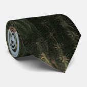 Gezicht vanaf Maricopa Mountain bij Rio Gila door Stropdas (Opgerold)