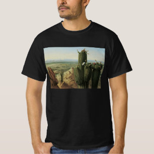 Gezicht vanaf Maricopa Mountain bij Rio Gila door T-shirt