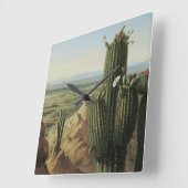 Gezicht vanaf Maricopa Mountain bij Rio Gila door  Vierkante Klok (Hoek)