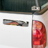 Gezicht vanaf mijn kajak bumpersticker (Op Truck)