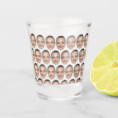 Gezicht verjaardag, Aangepaste feestgunsten, Volwa Shot Glas (Voorkant)