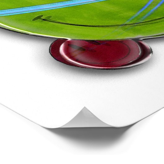 GezichtButtonnen Poster (Hoek)