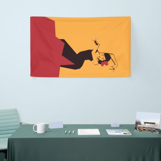 Gezichtelijk С gehiseled Flamenco Spandoek (Beurs)