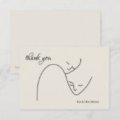 Gezichten Bedankkaart (Voorkant / Achterkant)