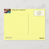 Gezichten Briefkaart (Achterkant)