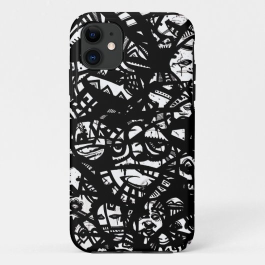 Gezichten Case-Mate iPhone Case (Achterkant)