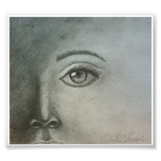 Gezichten en schaduwen - Amanda Salvadori Foto Afdruk