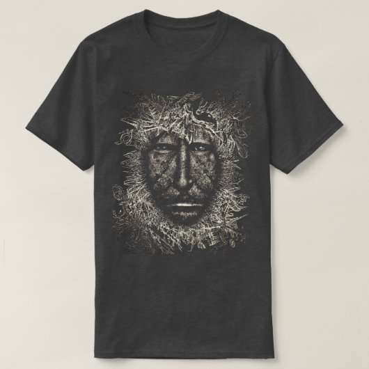 Gezichten in de bos T-shirt (Design voorkant)