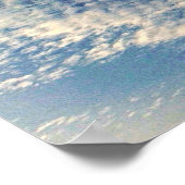 Gezichten in de lucht poster (Hoek)