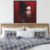 Gezichten in de Mode Canvas Afdruk (Insitu (Slaapkamer))
