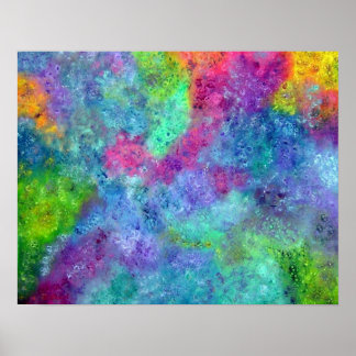 Gezichten in de Universe Fotoafdrukken Poster