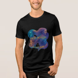 Gezichten in Flux T-shirt – Identity Flow Art T-sh