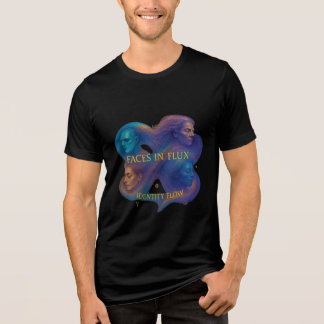 Gezichten in Flux T-shirt – Identity Flow Art T-sh