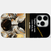 Gezichten in harmonie. Case-Mate iPhone case (Achterkant (horizontaal))