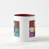 Gezichten Mok (Midden)