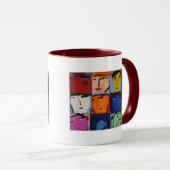 Gezichten Mok (Voorkant rechts)