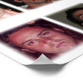 Gezichten Poster (Hoek)