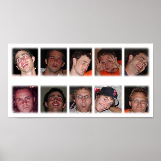 Gezichten Poster (Voorkant)