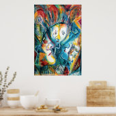 Gezichten Poster (Keuken)