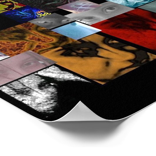 Gezichten Poster (Hoek)