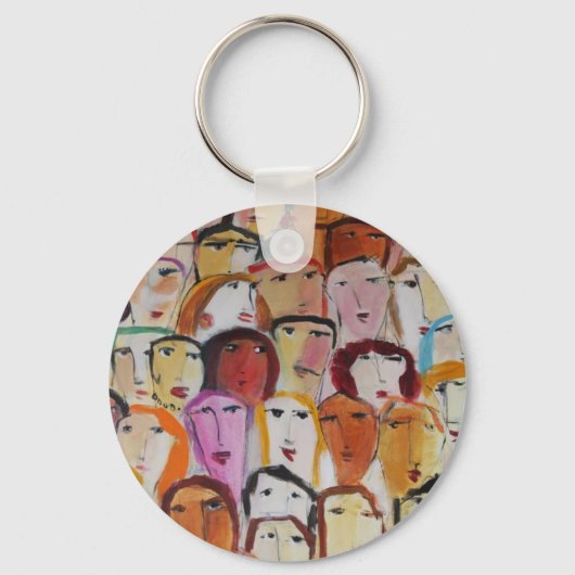 Gezichten Sleutelhanger (Voorkant)