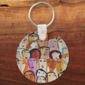 Gezichten Sleutelhanger (Voorkant)
