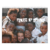 Gezichten van Afrika - Gepersonaliseerd - Geperson Kalender (Hoes)