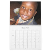 Gezichten van Afrika - Gepersonaliseerd - Geperson Kalender (Mar 2026)