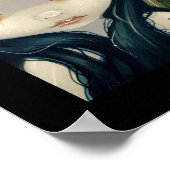 Gezichten van de feesten #1 ART PRINT gothic fairy (Hoek)