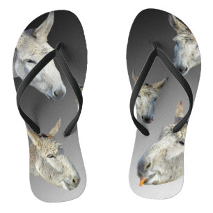 Gezichten Van Een Witte Ezel, Teenslippers