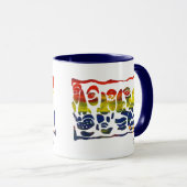 Gezichten van Kevin LaRiviere Mok (Voorkant rechts)