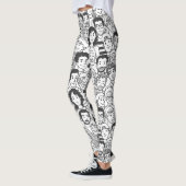 Gezichten van mensen leggings (Links)