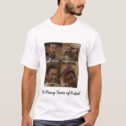 Gezichten van Rafael T-Shirt (Voorkant)