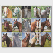 Gezichten van reddingswerkpapier cadeaupapier (Vlak)