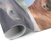 Gezichten van reddingswerkpapier cadeaupapier (Rol Hoek)