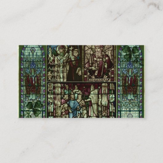 Gezichten van Saint Patrick Visitekaartje (Voorkant)