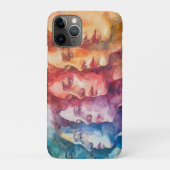 Gezichten van vrouwen - Waterverf schilderij Case-Mate iPhone Case (Achterkant)