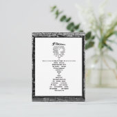 Gezichten van zonde briefkaart (Staand voorkant)