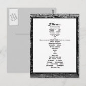 Gezichten van zonde briefkaart (Voorkant / Achterkant)