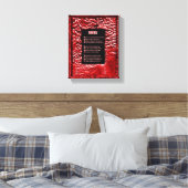 Gezichten van zonde canvas afdruk (Insitu (Slaapkamer))