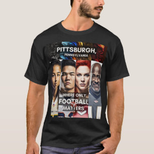 Gezichten - waar slechts Football van belang is -  T-shirt