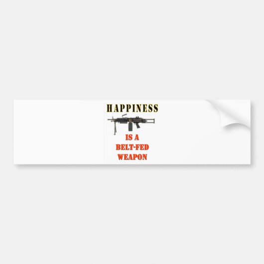 GEZICHTHEID BUMPERSTICKER (Voorkant)