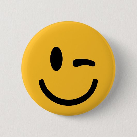 Gezichtknipperen Ronde Button 5,7 Cm (Voorkant)
