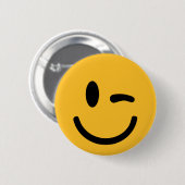 Gezichtknipperen Ronde Button 5,7 Cm (Voorkant /achterkant)